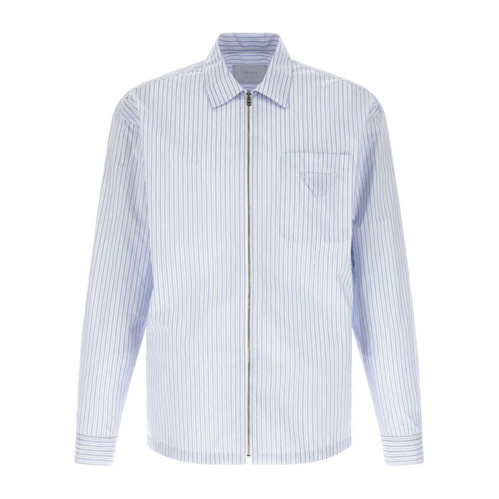Prada Men Stripe Tec Shirt